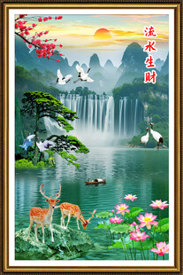 玄关山水画