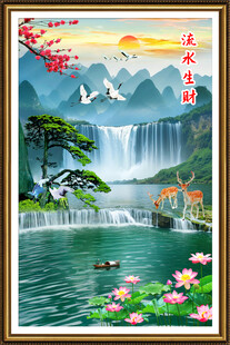 玄关山水画