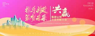 高级感峰会活动主视觉