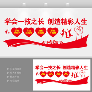 职业教育文化墙