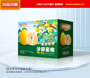 柚子包装 蜜柚礼盒