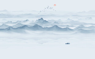 意境水墨山水