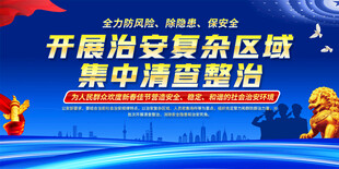 复杂区域整治展板