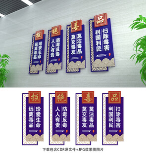 禁毒展板