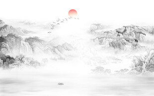 国画水墨画