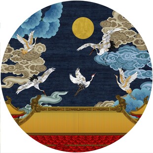 新款瑞鹤图