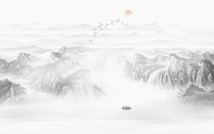 国画水墨画