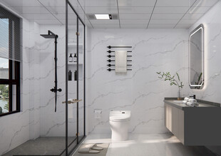 现代简约风格卫生间设计