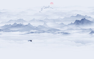 新中式水墨画