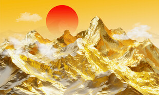 日照金山