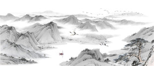 国画水墨画