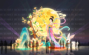 中秋彩灯