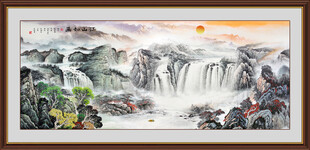 山水国画