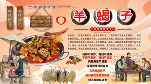 羊蝎子背景墙