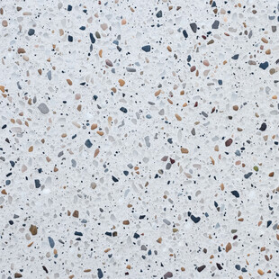 白色水磨石纹理表面