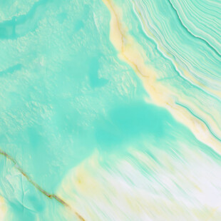 梦幻蓝绿大理石纹理背景