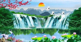 山水风景画