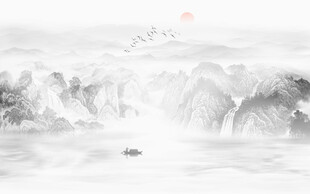 国画山水