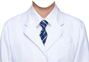 医生白大褂工作服套装素材