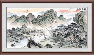 源远流长国画