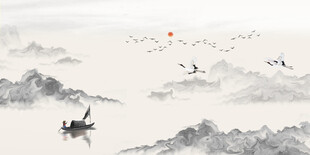 国画山水