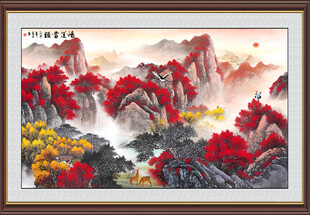 国画鸿运当头
