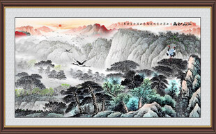 江山如画国画