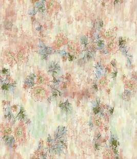 柔和花卉纹理背景图