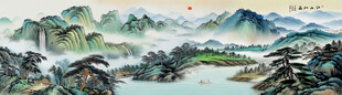 千里江山图