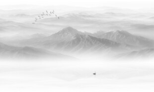 中国风水墨山水画