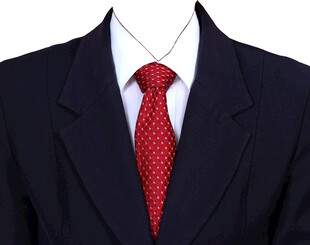 西装红领带套装