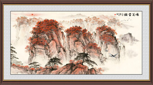 鸿运当头国画
