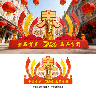春节雕塑