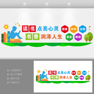 阅读室文化墙