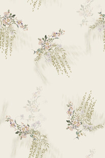 中式花鸟图案墙纸