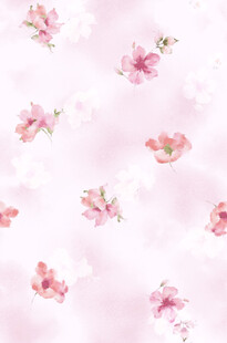 粉色花卉图案背景