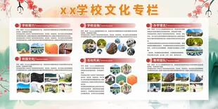 学校简介宣传栏