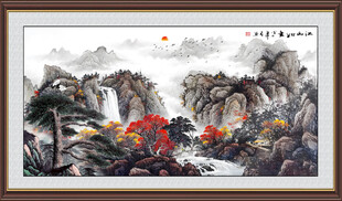 国画山水画