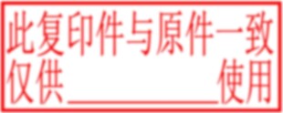 防伪印章 