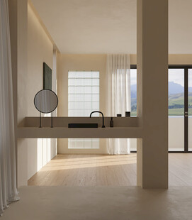 简约风舒适客厅家居一角背景墙