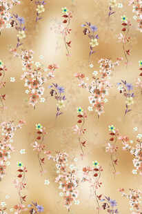 复古花卉图案纹理背景