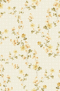 小黄花碎花图案背景