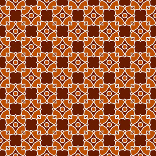橙色几何图案纹理背景