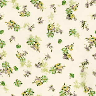 清新花卉图案背景纹理